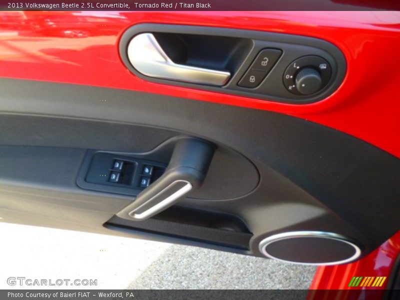 Tornado Red / Titan Black 2013 Volkswagen Beetle 2.5L Convertible
