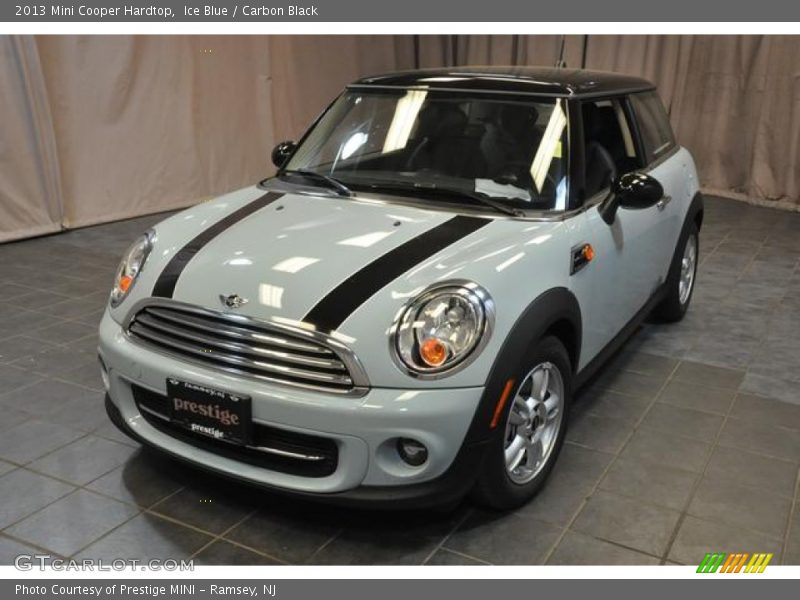 Ice Blue / Carbon Black 2013 Mini Cooper Hardtop