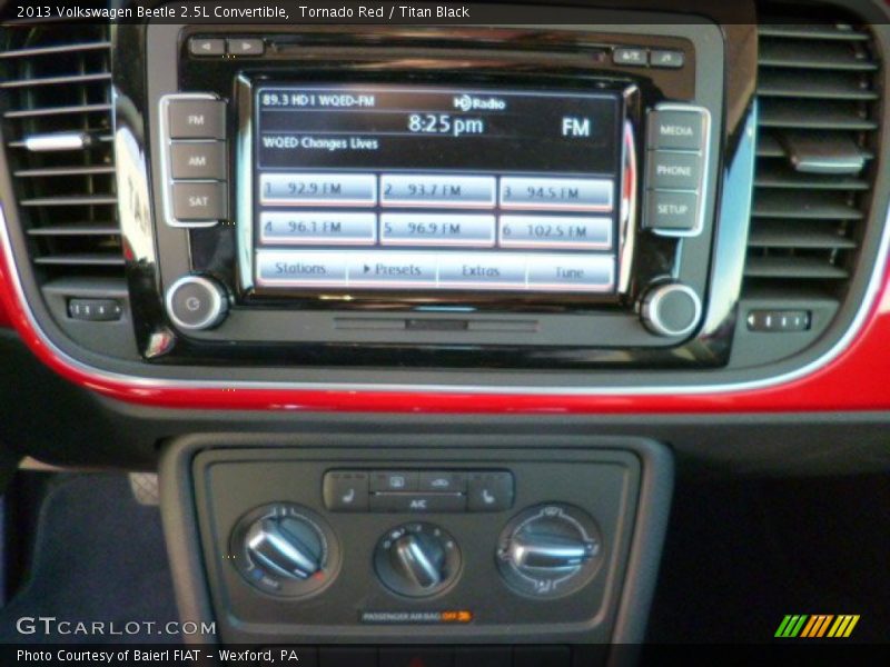 Tornado Red / Titan Black 2013 Volkswagen Beetle 2.5L Convertible