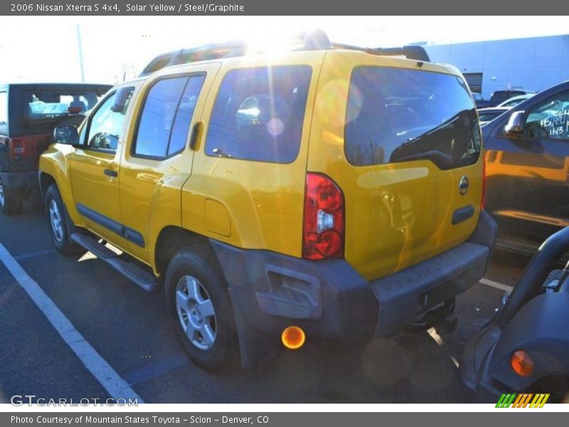 Solar Yellow / Steel/Graphite 2006 Nissan Xterra S 4x4