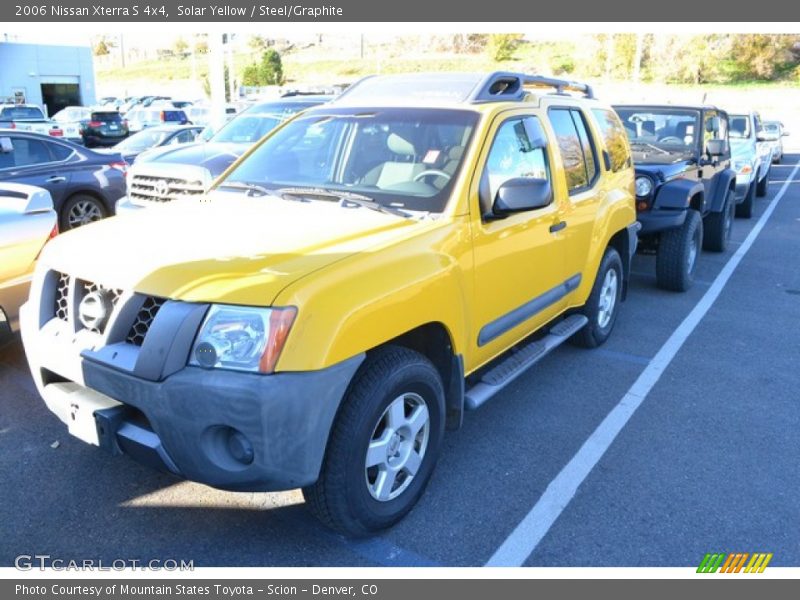 Solar Yellow / Steel/Graphite 2006 Nissan Xterra S 4x4