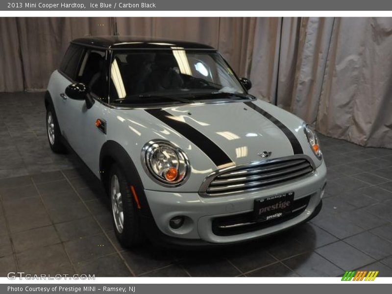 Ice Blue / Carbon Black 2013 Mini Cooper Hardtop