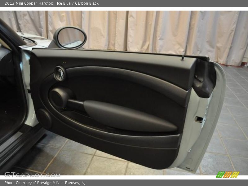 Ice Blue / Carbon Black 2013 Mini Cooper Hardtop