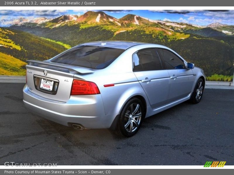 Alabaster Silver Metallic / Quartz 2006 Acura TL 3.2
