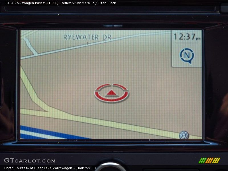 Reflex Silver Metallic / Titan Black 2014 Volkswagen Passat TDI SE