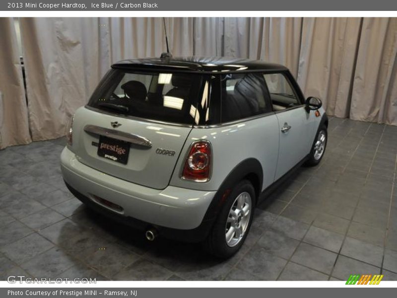 Ice Blue / Carbon Black 2013 Mini Cooper Hardtop