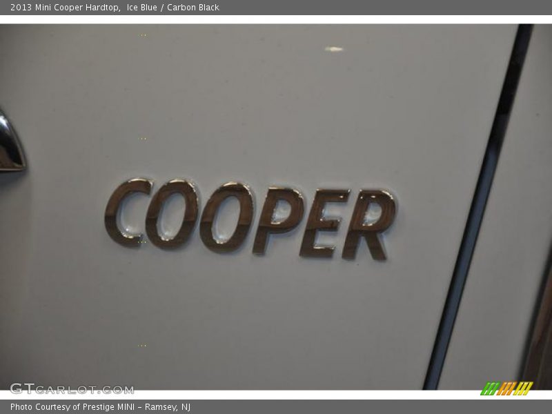 Ice Blue / Carbon Black 2013 Mini Cooper Hardtop
