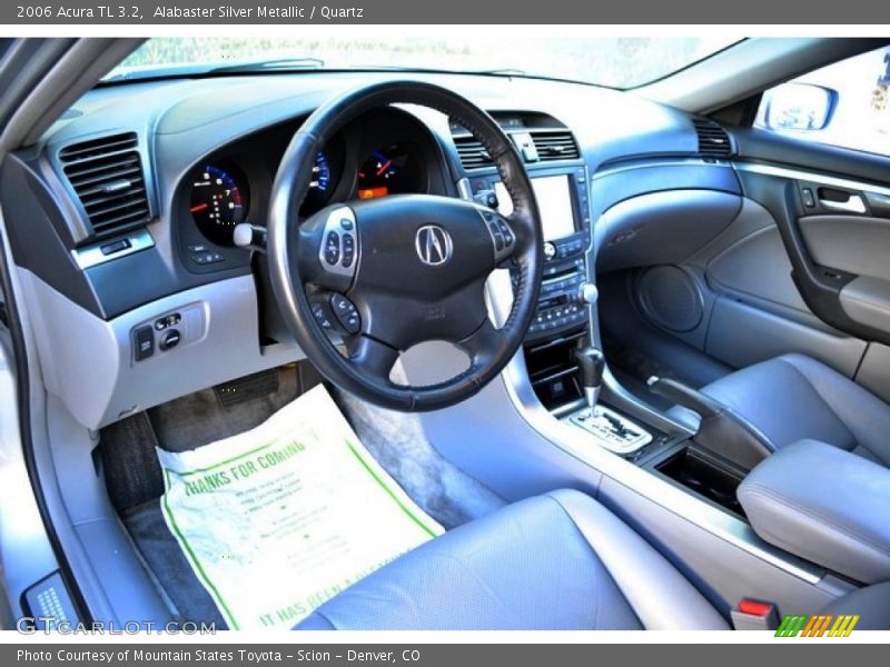 Alabaster Silver Metallic / Quartz 2006 Acura TL 3.2