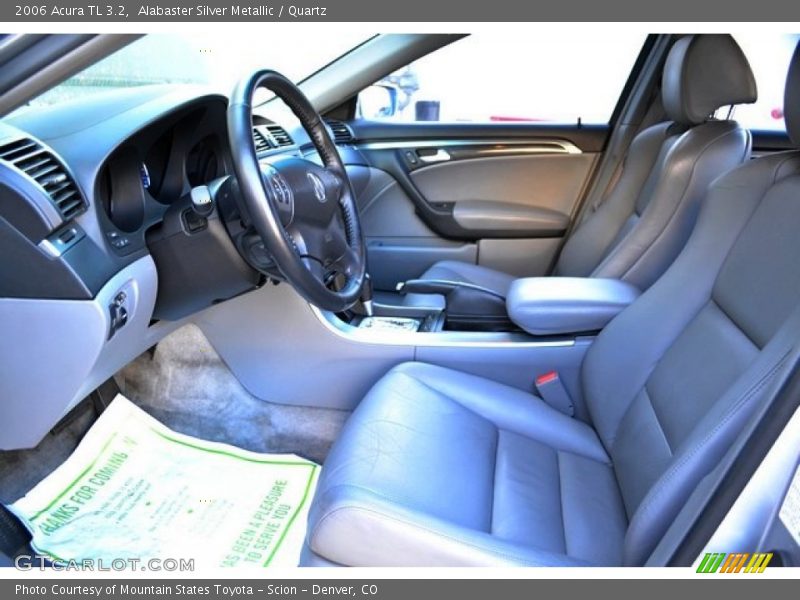 Alabaster Silver Metallic / Quartz 2006 Acura TL 3.2
