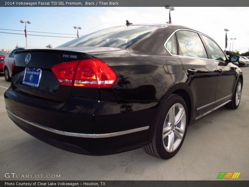 Black / Titan Black 2014 Volkswagen Passat TDI SEL Premium