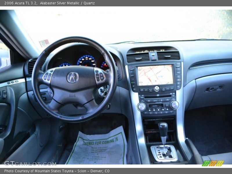 Alabaster Silver Metallic / Quartz 2006 Acura TL 3.2