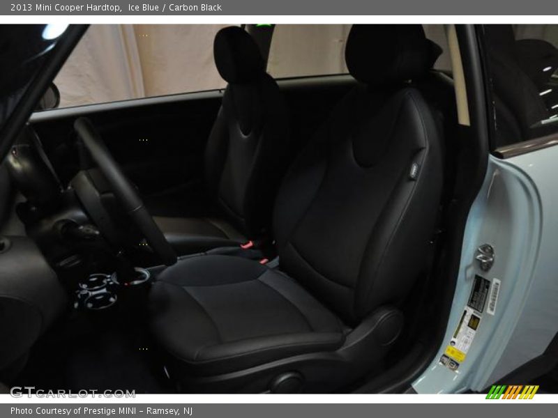 Ice Blue / Carbon Black 2013 Mini Cooper Hardtop