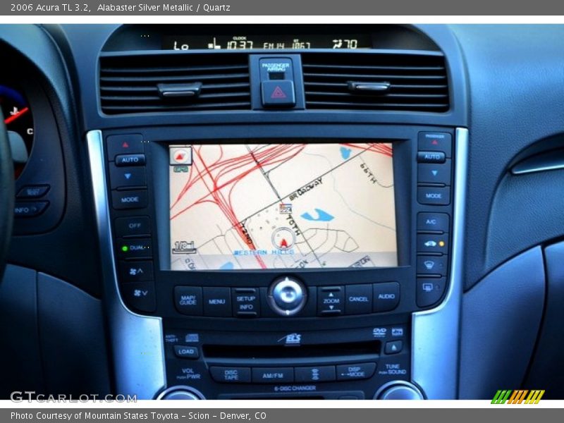 Alabaster Silver Metallic / Quartz 2006 Acura TL 3.2