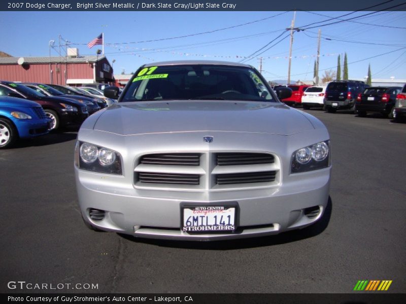 Bright Silver Metallic / Dark Slate Gray/Light Slate Gray 2007 Dodge Charger