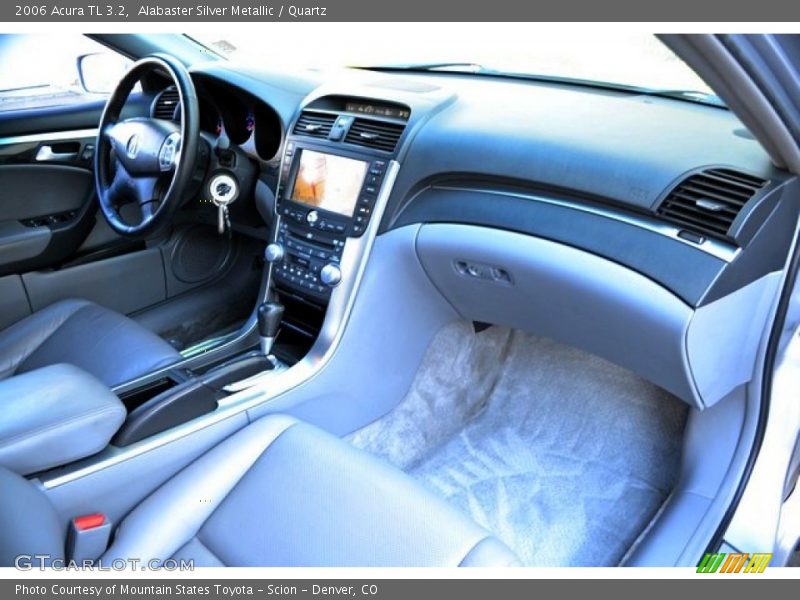 Alabaster Silver Metallic / Quartz 2006 Acura TL 3.2
