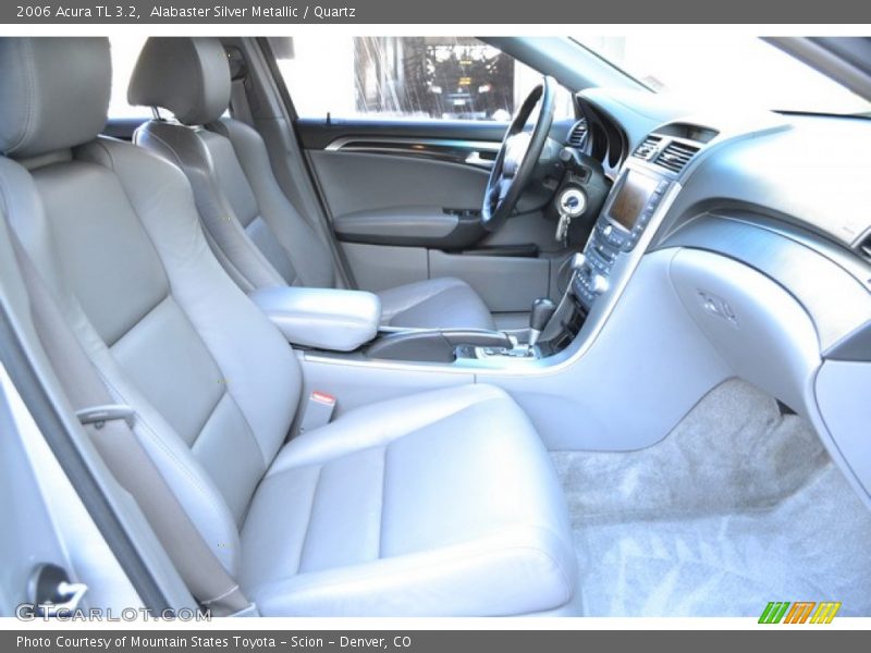 Alabaster Silver Metallic / Quartz 2006 Acura TL 3.2