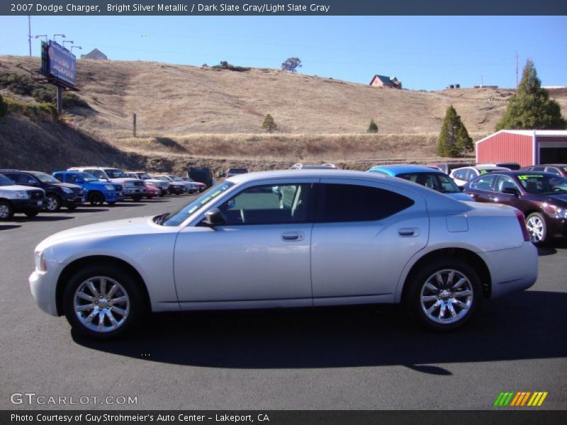 Bright Silver Metallic / Dark Slate Gray/Light Slate Gray 2007 Dodge Charger
