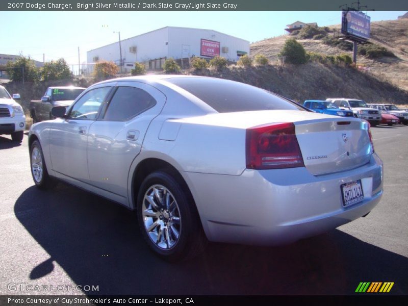 Bright Silver Metallic / Dark Slate Gray/Light Slate Gray 2007 Dodge Charger
