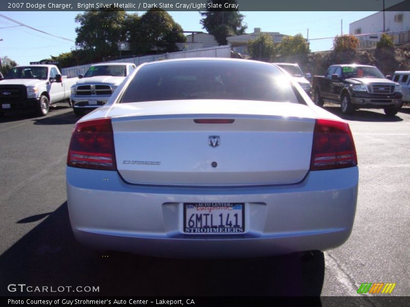 Bright Silver Metallic / Dark Slate Gray/Light Slate Gray 2007 Dodge Charger