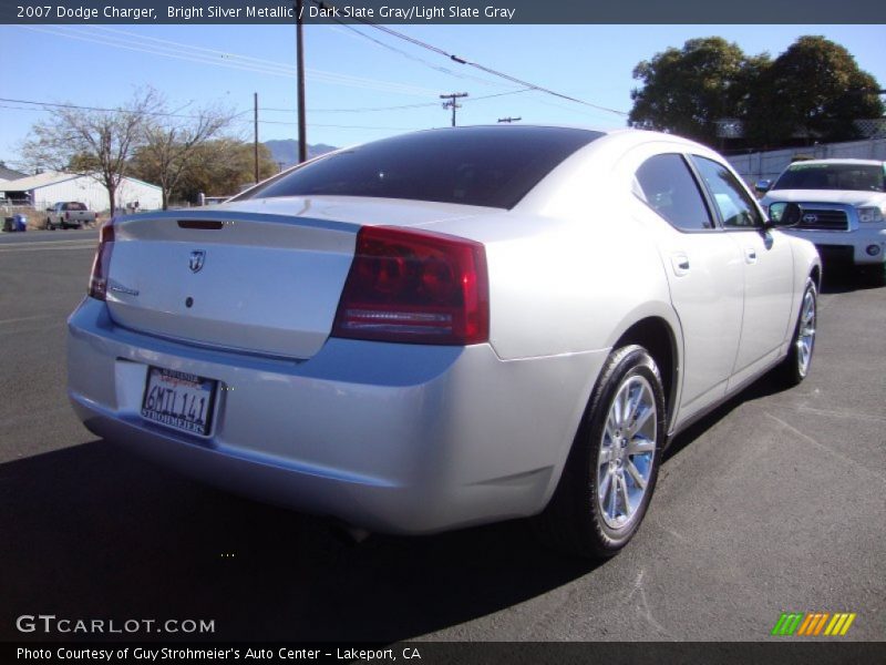 Bright Silver Metallic / Dark Slate Gray/Light Slate Gray 2007 Dodge Charger