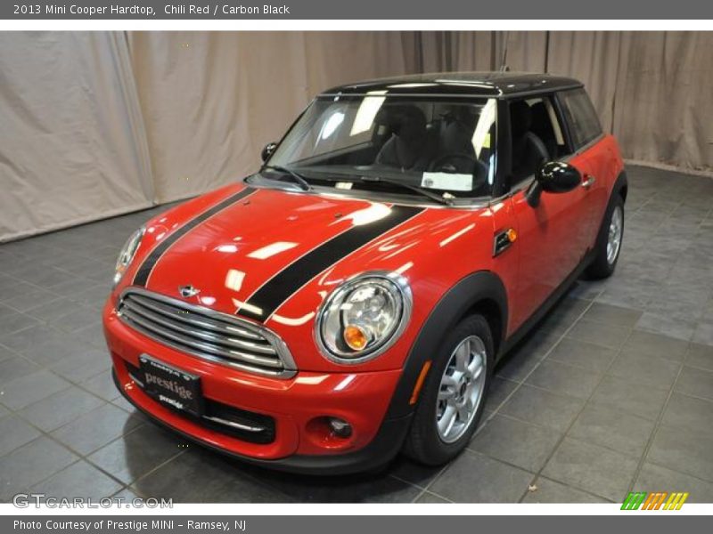 Chili Red / Carbon Black 2013 Mini Cooper Hardtop