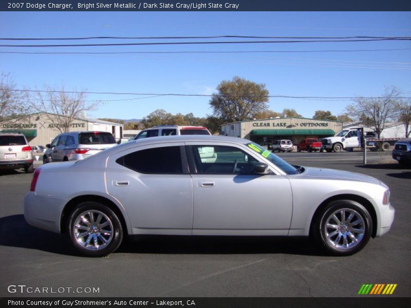 Bright Silver Metallic / Dark Slate Gray/Light Slate Gray 2007 Dodge Charger