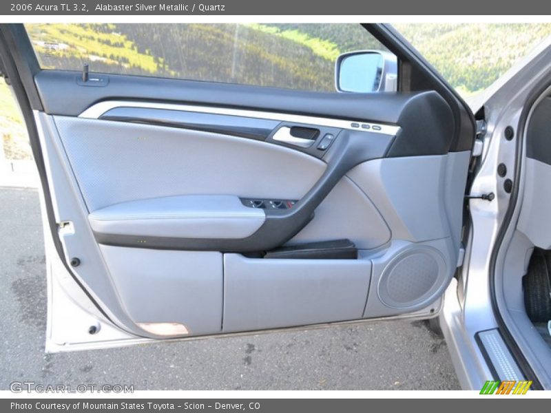 Alabaster Silver Metallic / Quartz 2006 Acura TL 3.2