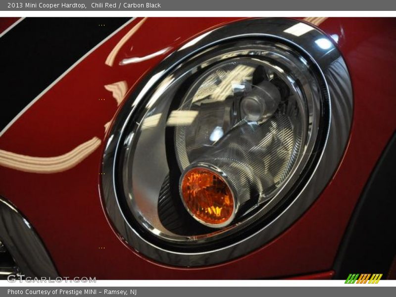 Chili Red / Carbon Black 2013 Mini Cooper Hardtop