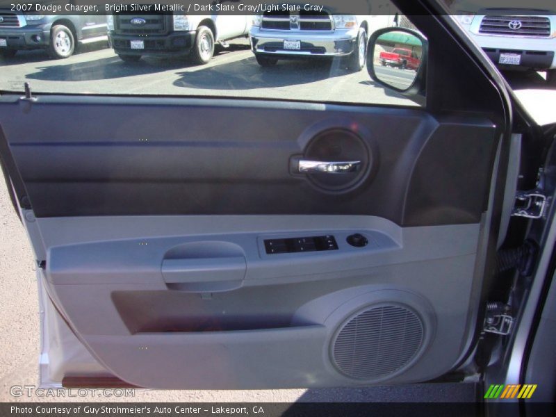 Bright Silver Metallic / Dark Slate Gray/Light Slate Gray 2007 Dodge Charger