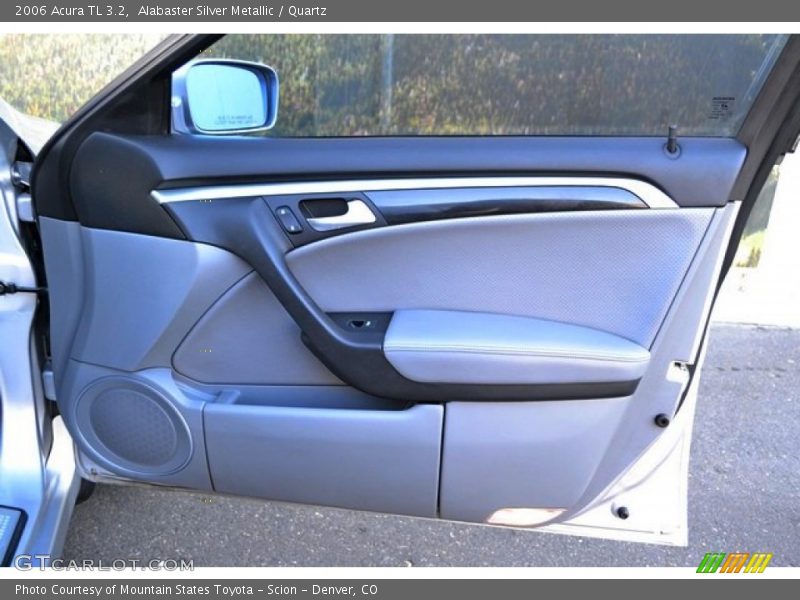 Alabaster Silver Metallic / Quartz 2006 Acura TL 3.2