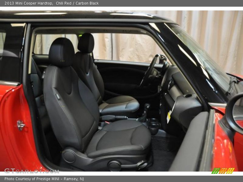 Chili Red / Carbon Black 2013 Mini Cooper Hardtop