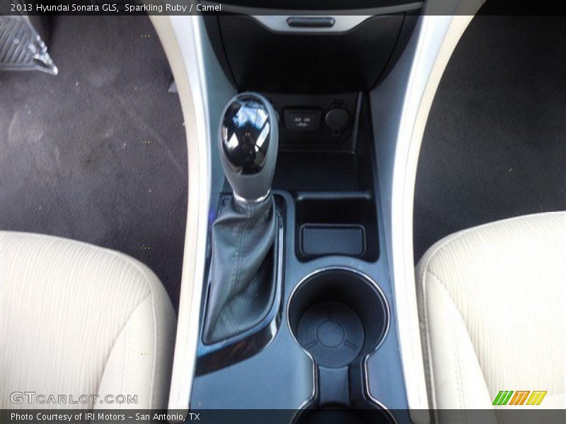 Sparkling Ruby / Camel 2013 Hyundai Sonata GLS