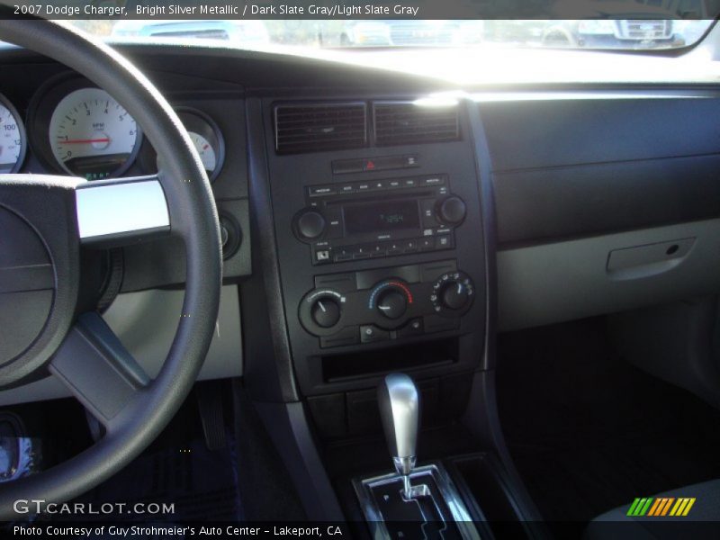 Bright Silver Metallic / Dark Slate Gray/Light Slate Gray 2007 Dodge Charger