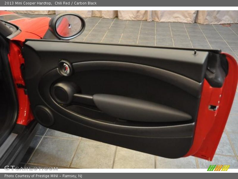 Chili Red / Carbon Black 2013 Mini Cooper Hardtop