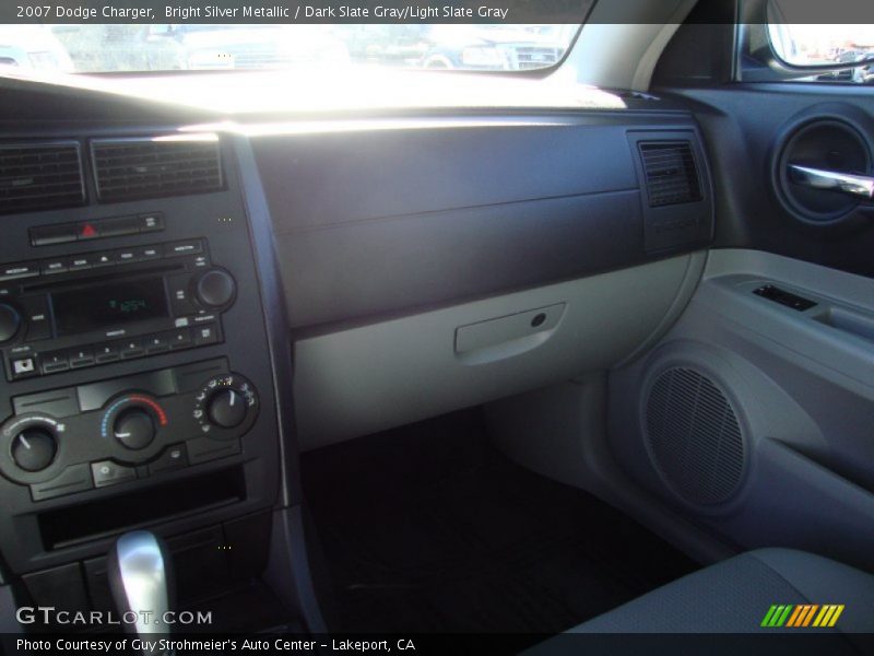 Bright Silver Metallic / Dark Slate Gray/Light Slate Gray 2007 Dodge Charger