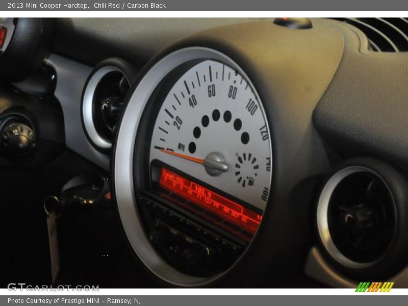 Chili Red / Carbon Black 2013 Mini Cooper Hardtop