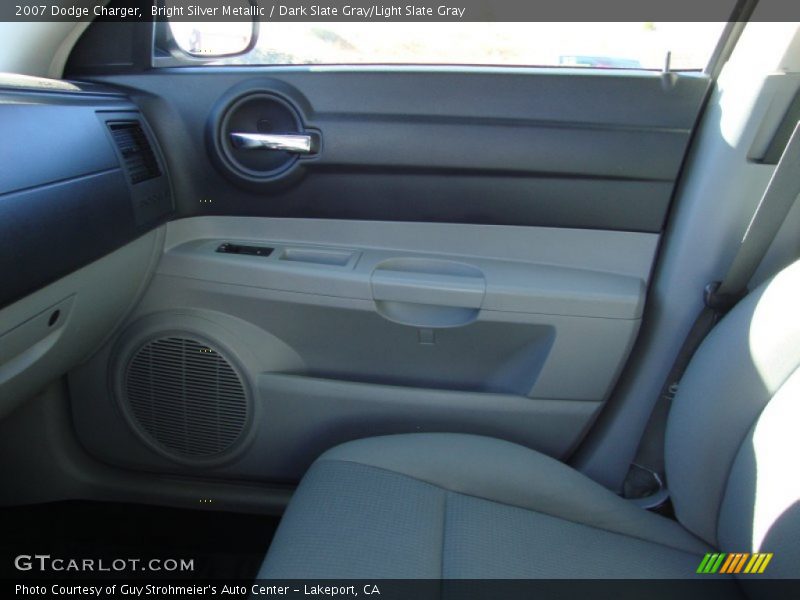 Bright Silver Metallic / Dark Slate Gray/Light Slate Gray 2007 Dodge Charger