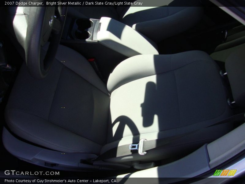 Bright Silver Metallic / Dark Slate Gray/Light Slate Gray 2007 Dodge Charger
