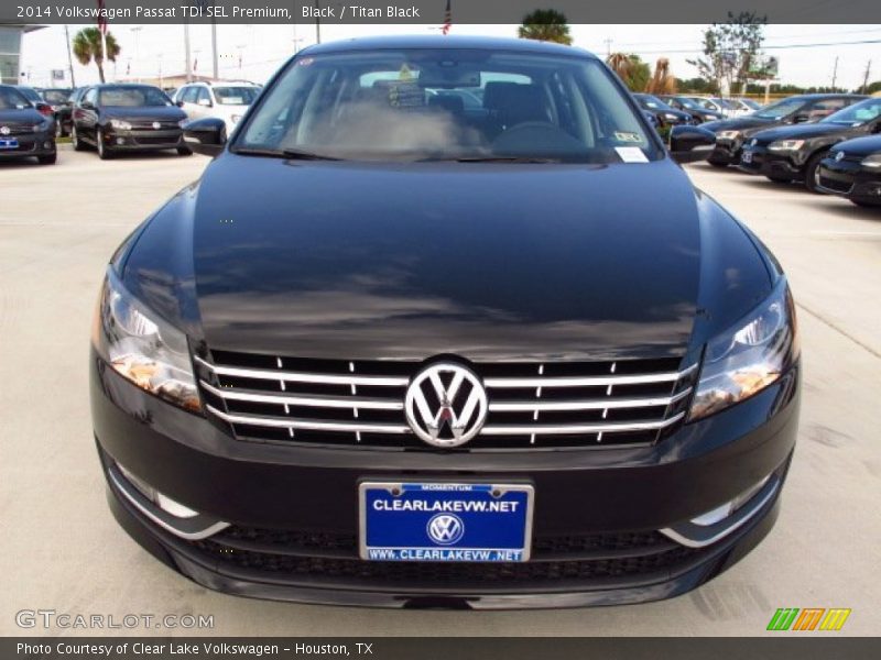 Black / Titan Black 2014 Volkswagen Passat TDI SEL Premium