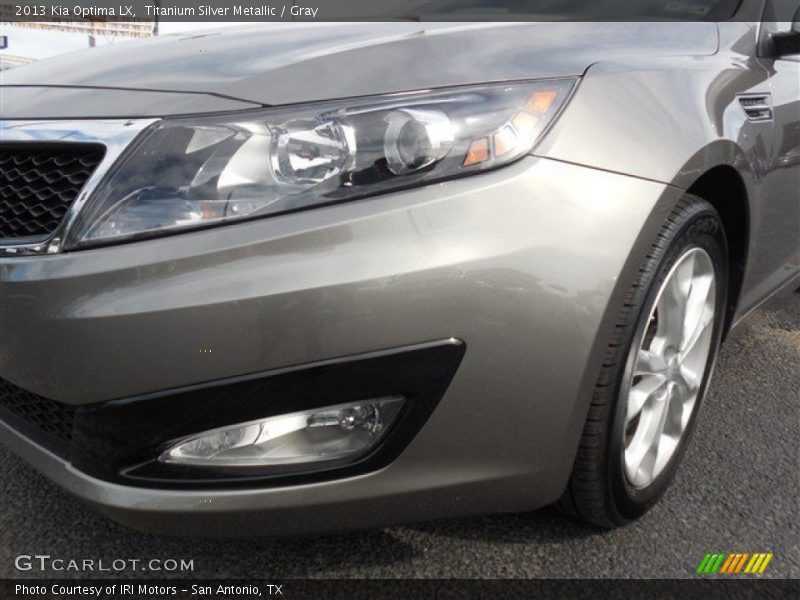 Titanium Silver Metallic / Gray 2013 Kia Optima LX