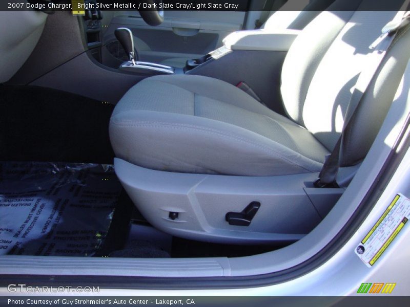 Bright Silver Metallic / Dark Slate Gray/Light Slate Gray 2007 Dodge Charger