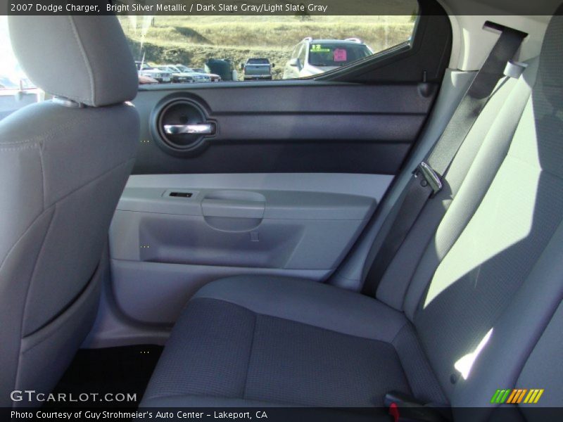Bright Silver Metallic / Dark Slate Gray/Light Slate Gray 2007 Dodge Charger