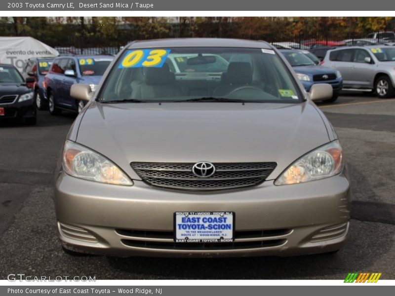 Desert Sand Mica / Taupe 2003 Toyota Camry LE