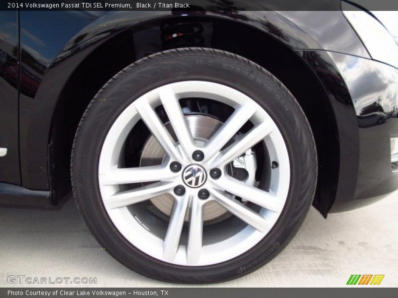 Black / Titan Black 2014 Volkswagen Passat TDI SEL Premium