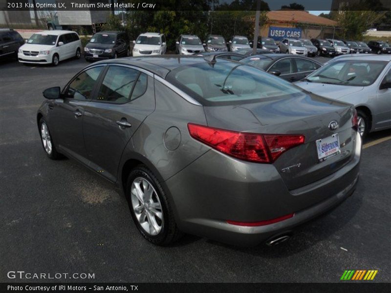 Titanium Silver Metallic / Gray 2013 Kia Optima LX