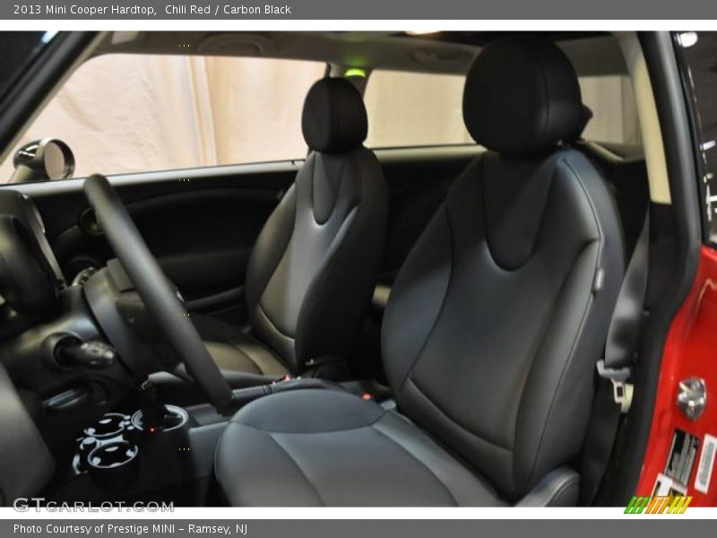 Chili Red / Carbon Black 2013 Mini Cooper Hardtop