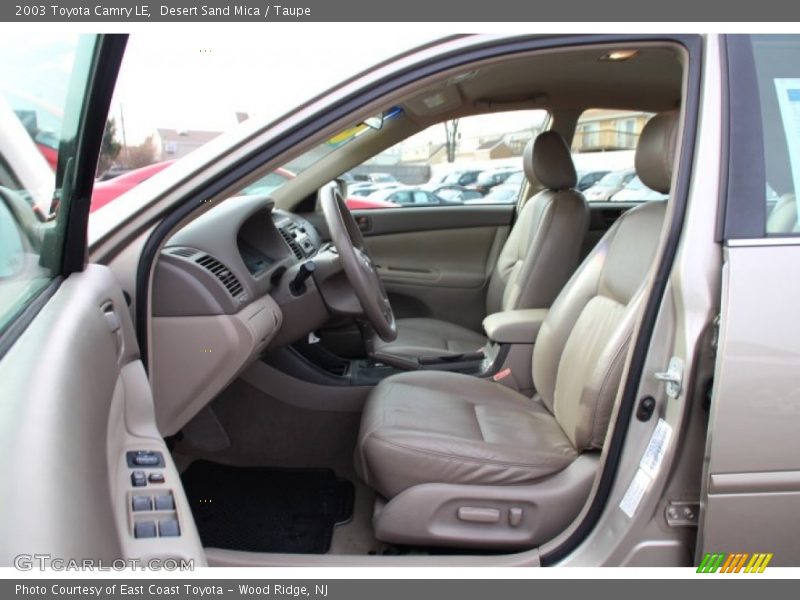 Desert Sand Mica / Taupe 2003 Toyota Camry LE