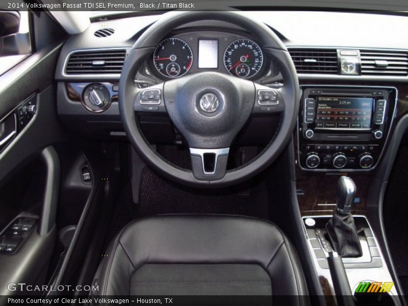 Black / Titan Black 2014 Volkswagen Passat TDI SEL Premium
