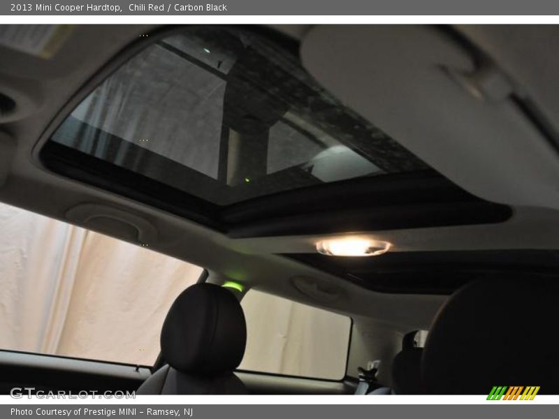 Chili Red / Carbon Black 2013 Mini Cooper Hardtop