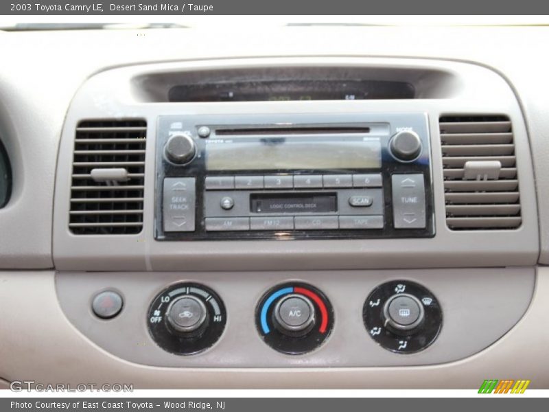 Desert Sand Mica / Taupe 2003 Toyota Camry LE